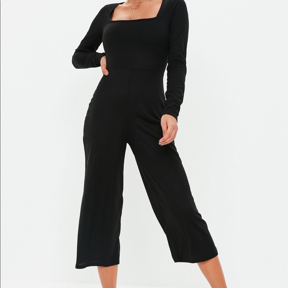 Black jump suit
